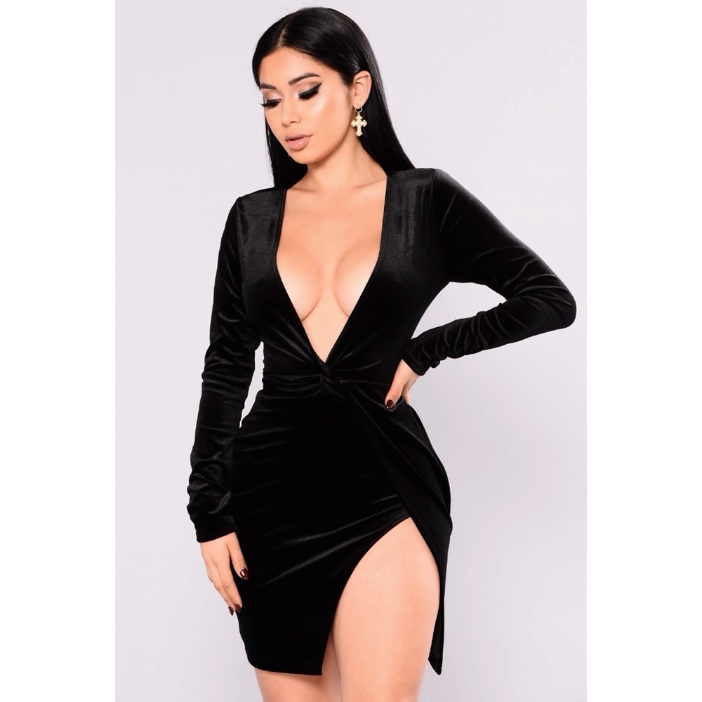 Sugarcoat Velvet Dress